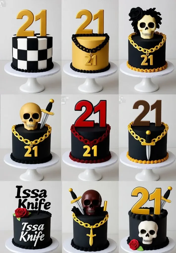 Birthday Cake Ideas for 21 Savage