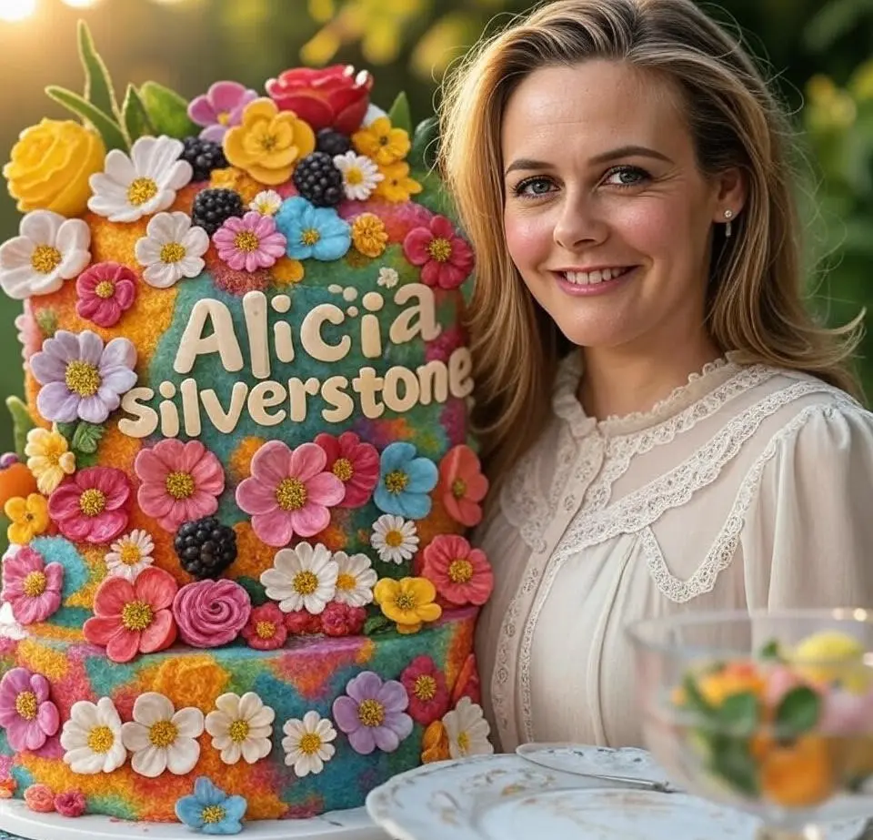 Birthday Cake Ideas for Alicia Silverstone