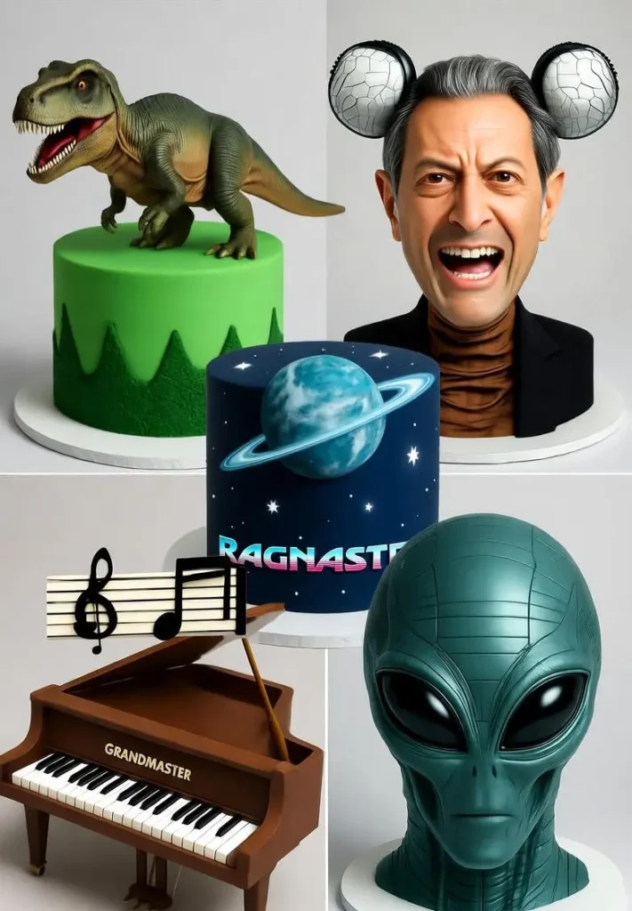 Birthday Cake Ideas for Jeff Goldblum