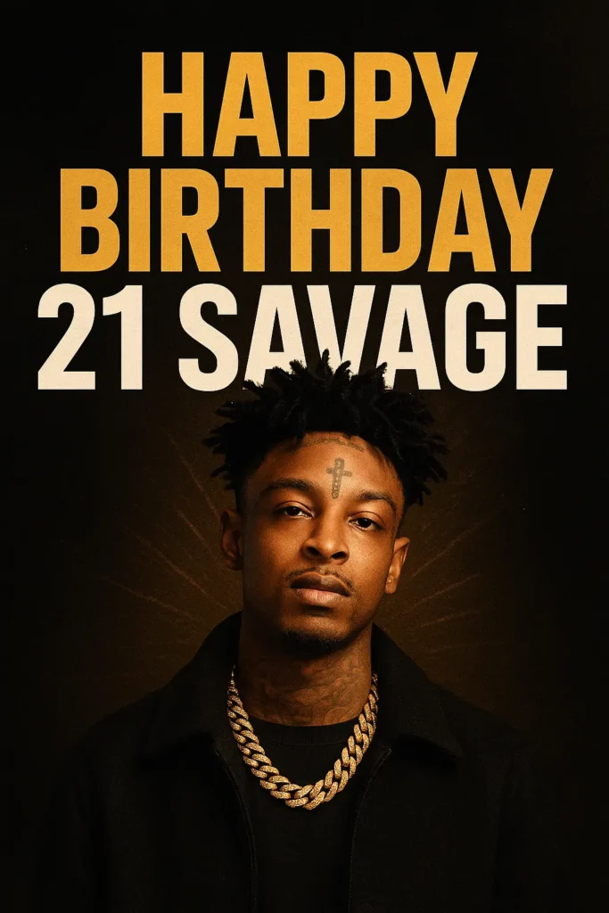 Birthday Wishes Messages for 21 Savage