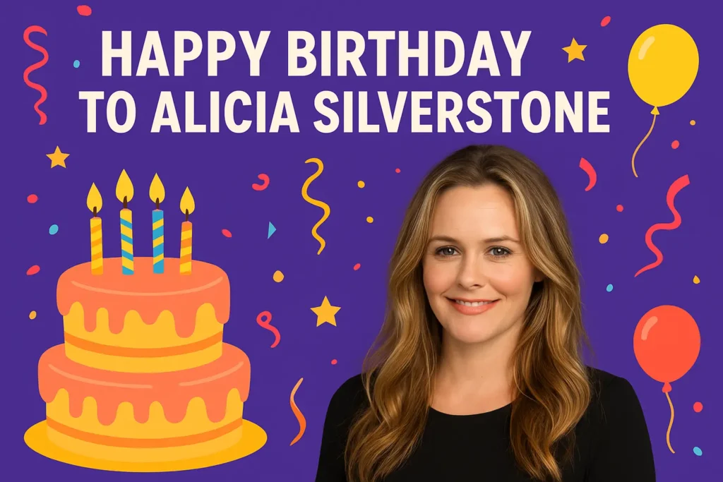 Birthday Wishes Messages for Alicia Silverstone