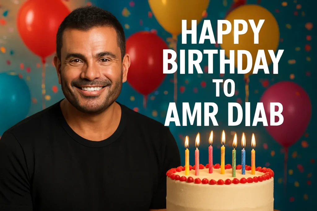 Birthday Wishes Messages for Amr Diab