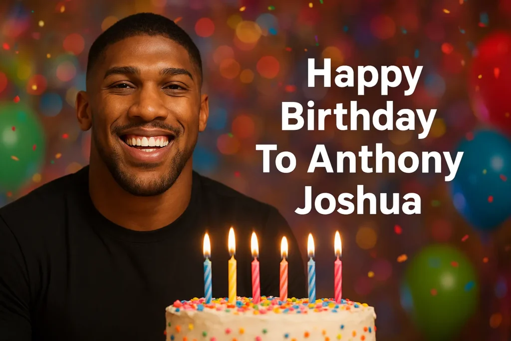 Birthday Wishes Messages for Anthony Joshua