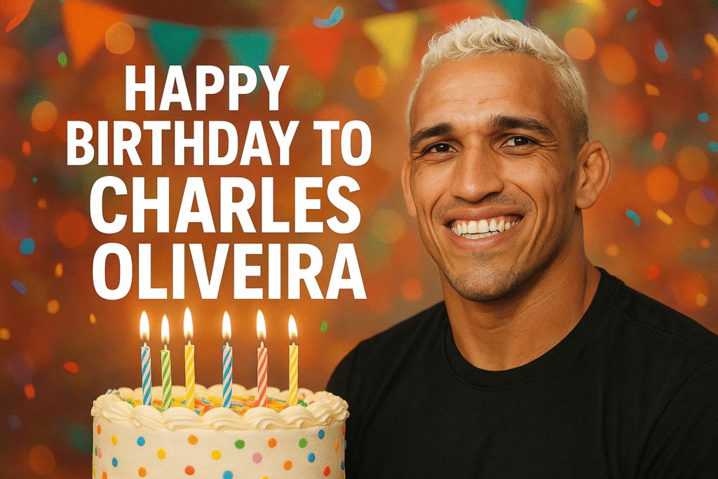 Birthday Wishes Messages for Charles Oliveira