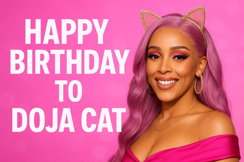 Birthday Wishes Messages for Doja Cat
