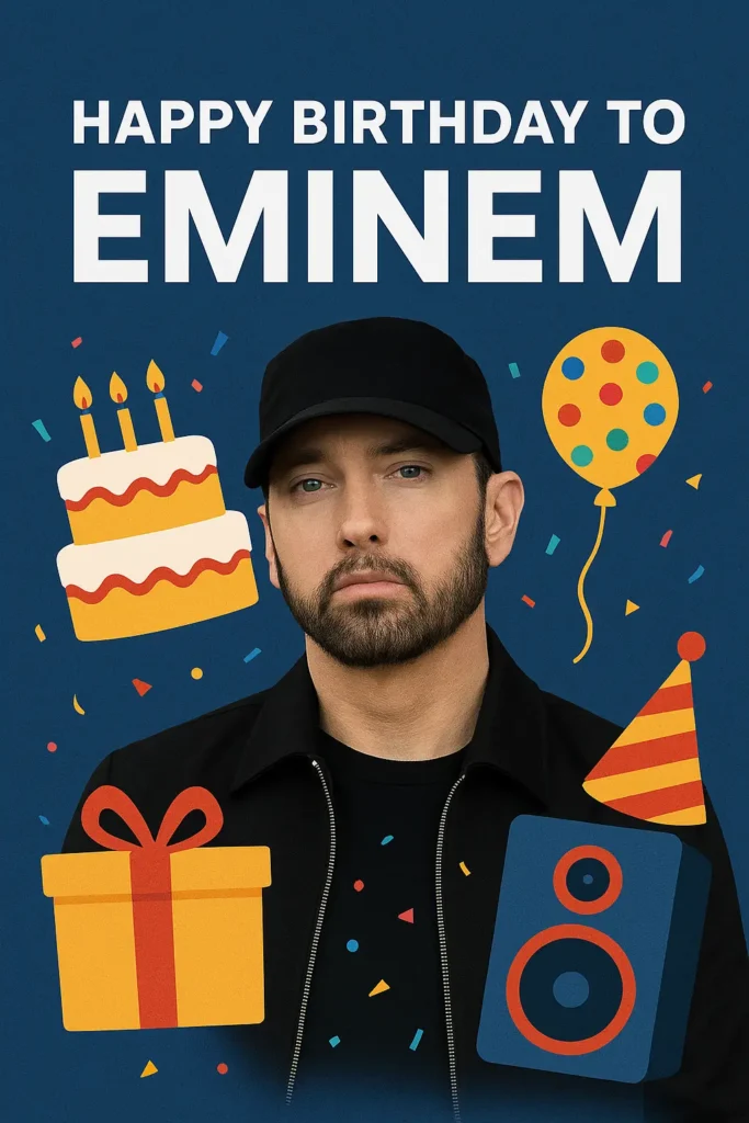 Birthday Wishes Messages for Eminem