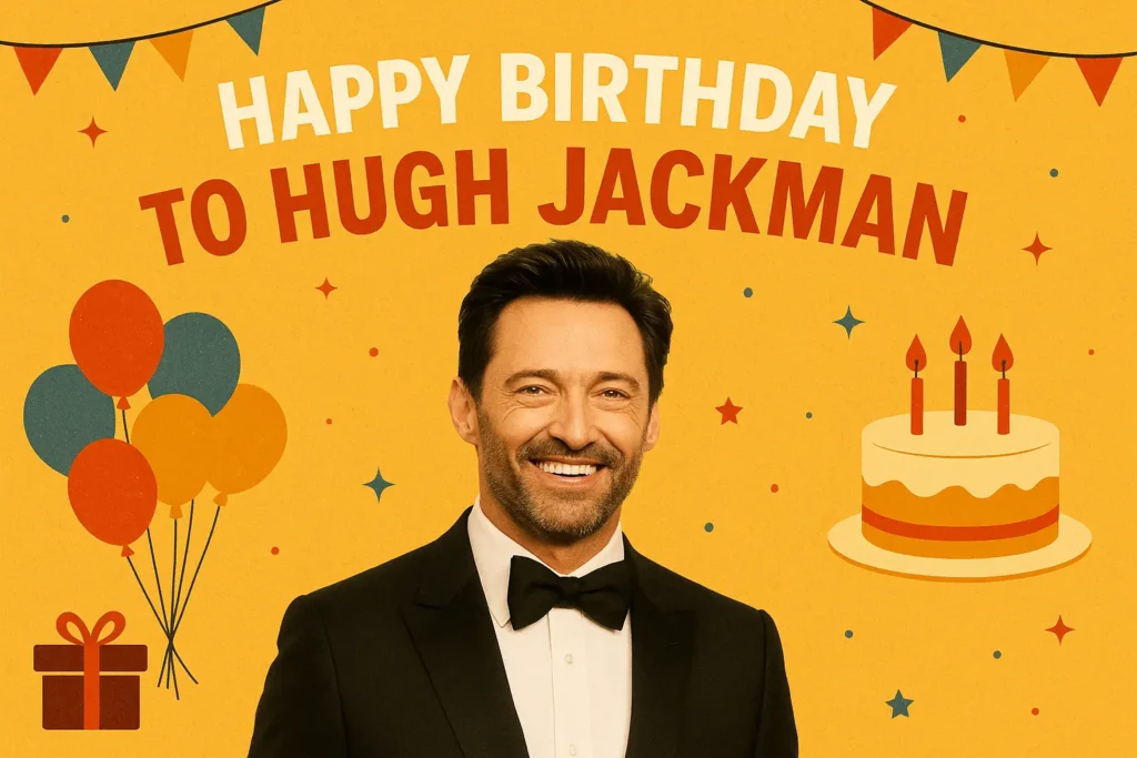 Birthday Wishes Messages for Hugh Jackman