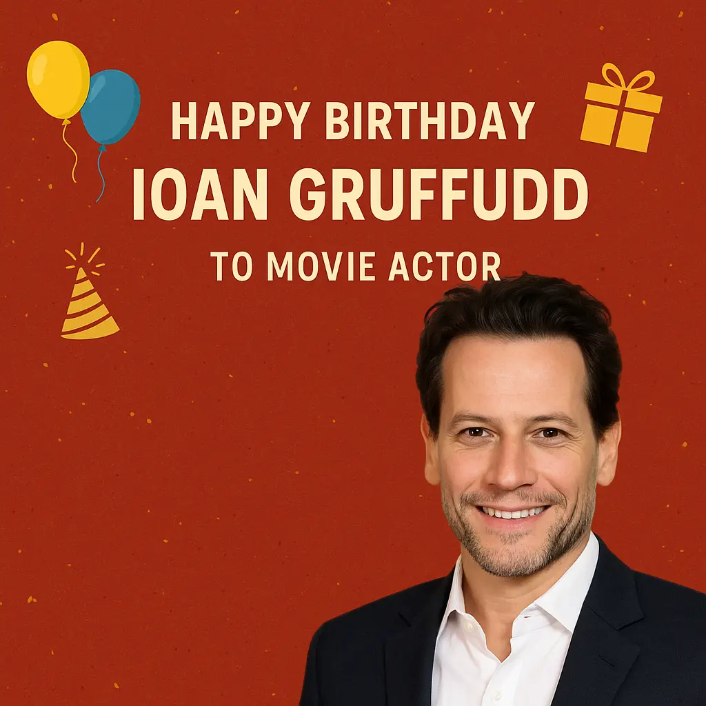Birthday Wishes Messages for Ioan Gruffudd