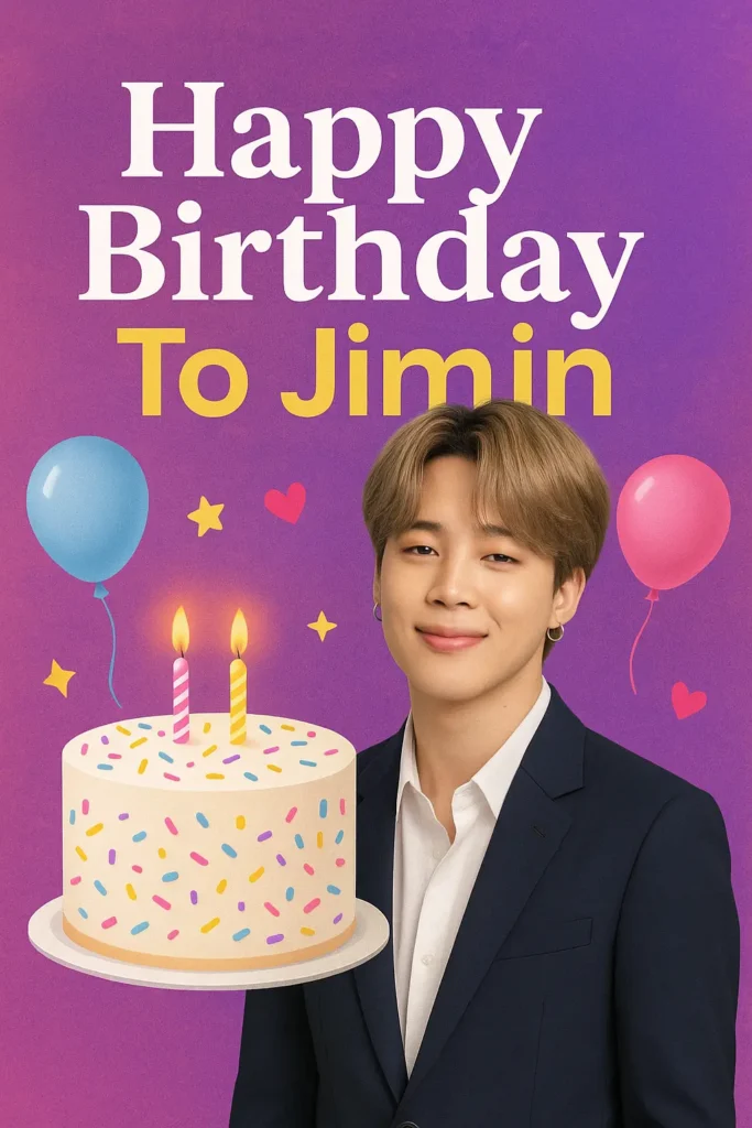 Birthday Wishes Messages for Jimin