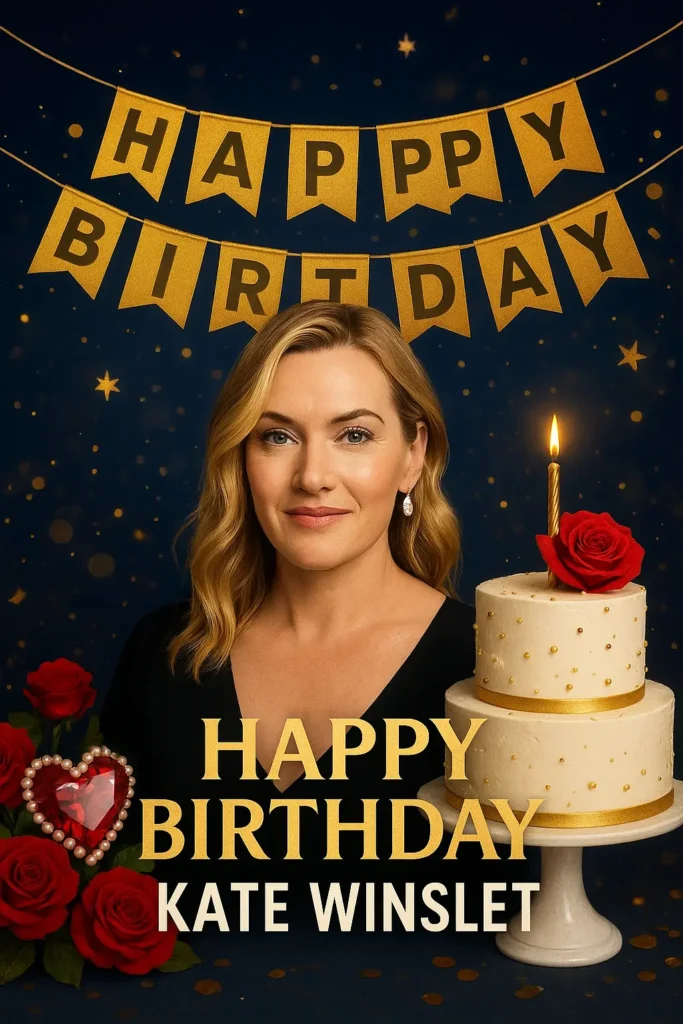 Birthday Wishes Messages for Kate Winslet