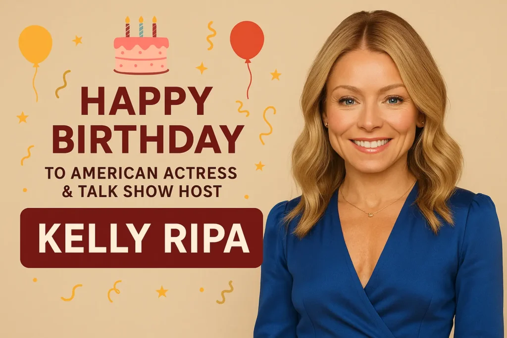 Birthday Wishes Messages for Kelly Ripa