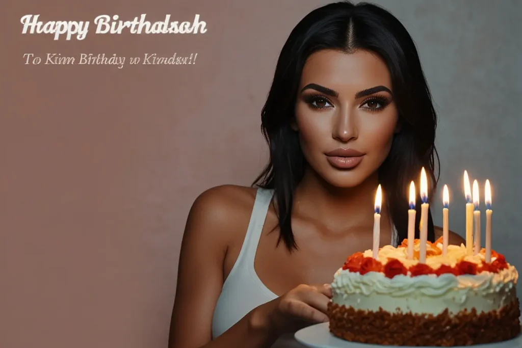 Birthday Wishes Messages for Kim Kardashian