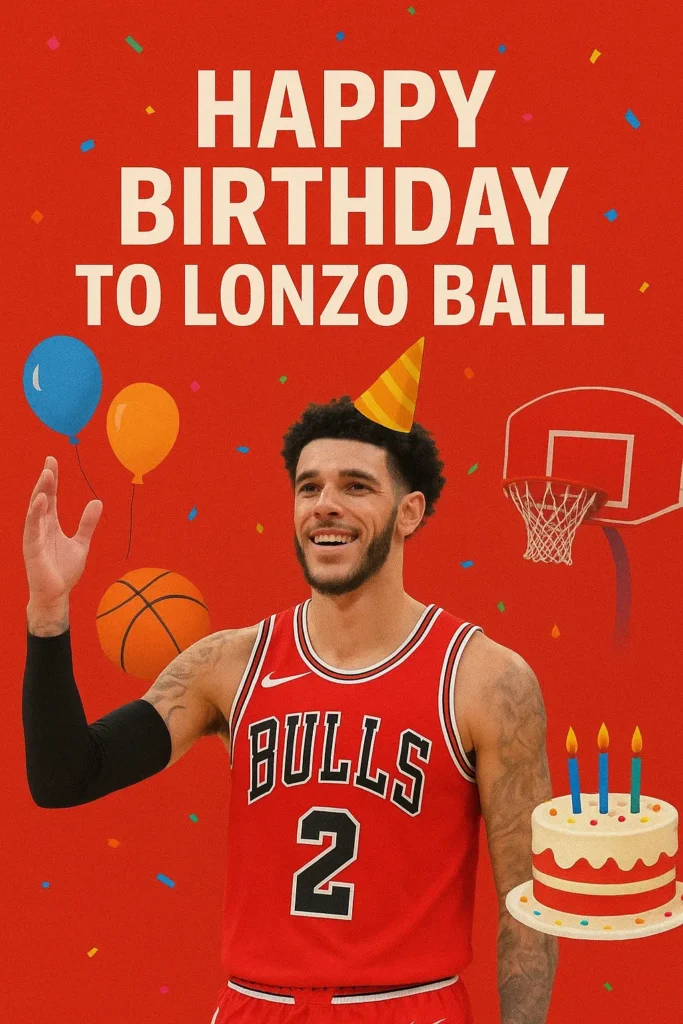 Birthday Wishes Messages for Lonzo Ball