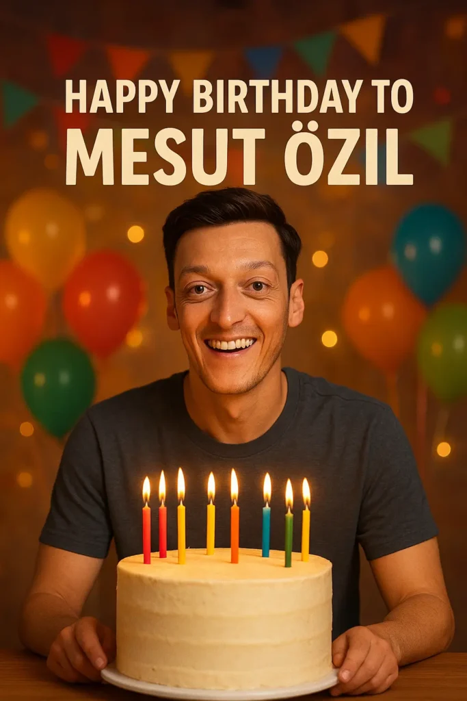 Birthday Wishes Messages for Mesut Ozil