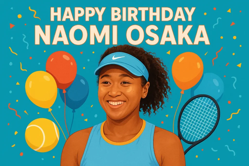 Birthday Wishes Messages for Naomi Osaka