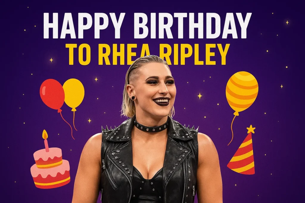 Birthday Wishes Messages for Rhea Ripley