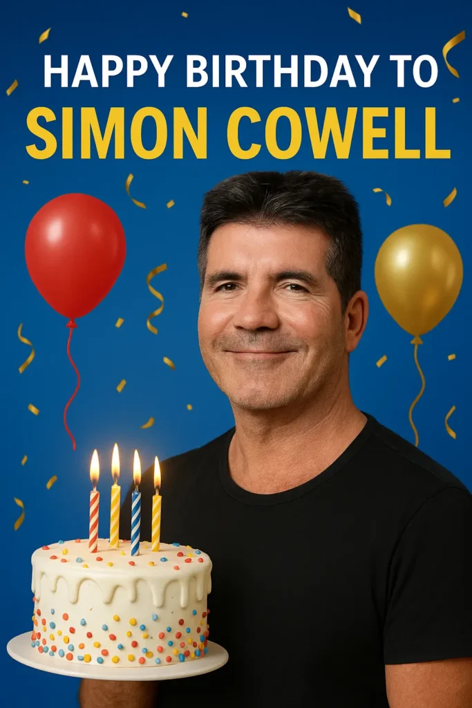 Birthday Wishes Messages for Simon Cowell