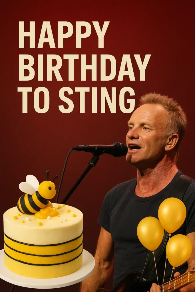 Birthday Wishes Messages for Sting