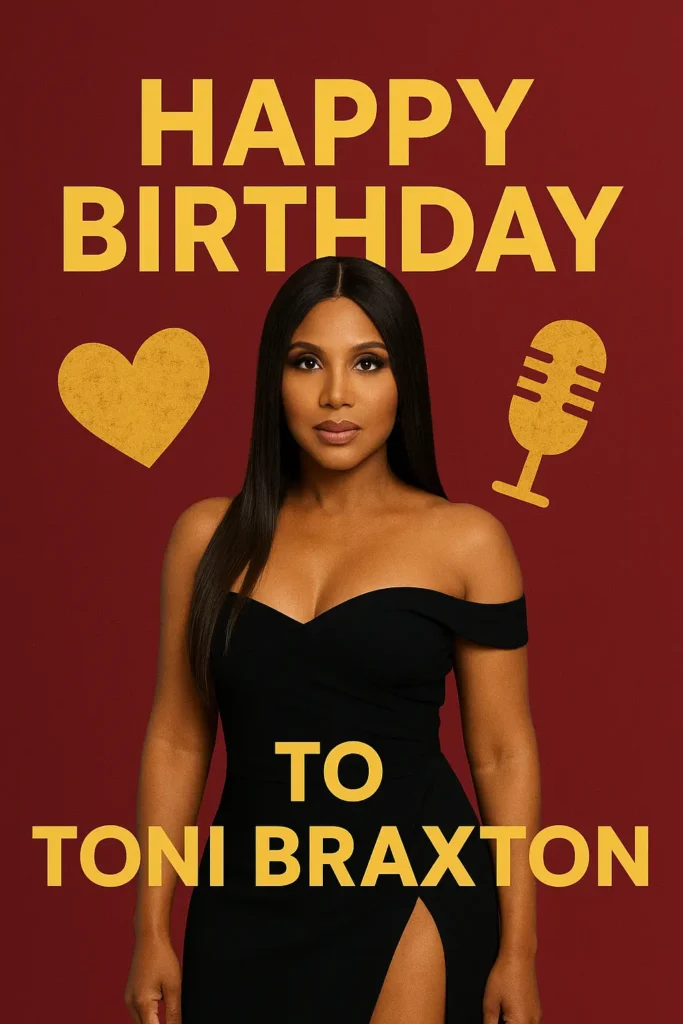 Birthday Wishes Messages for Toni Braxton