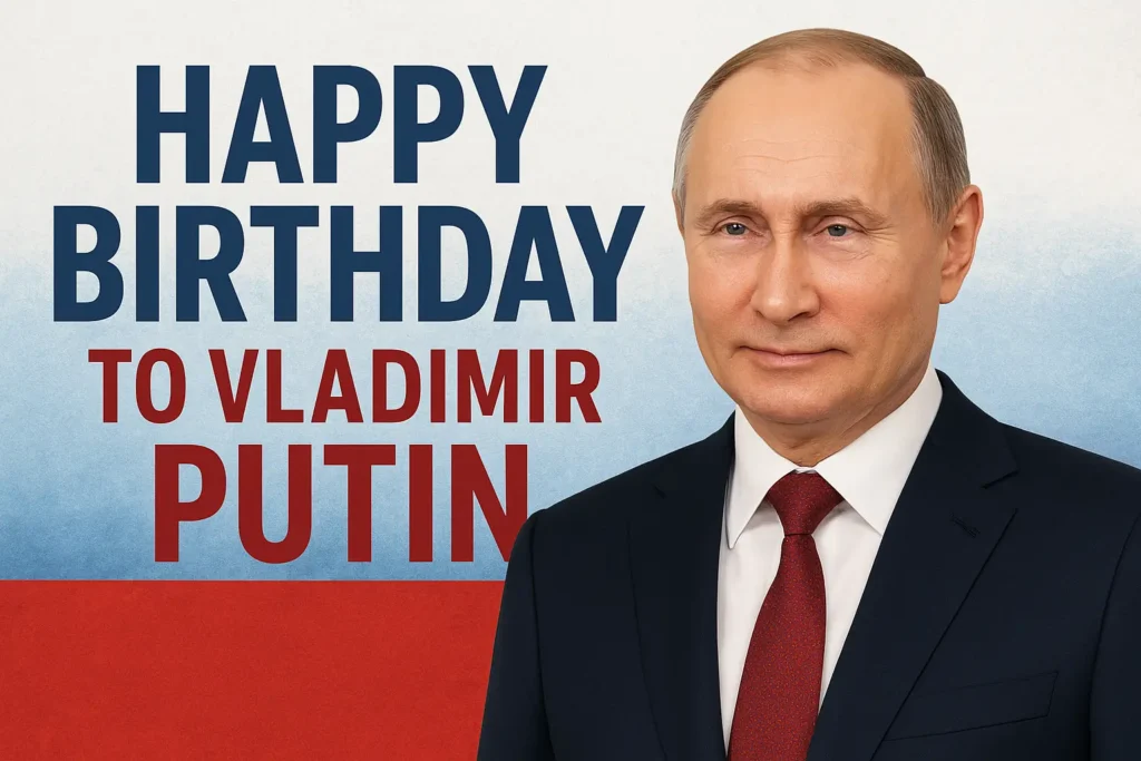 Birthday Wishes Messages for Vladimir Putin