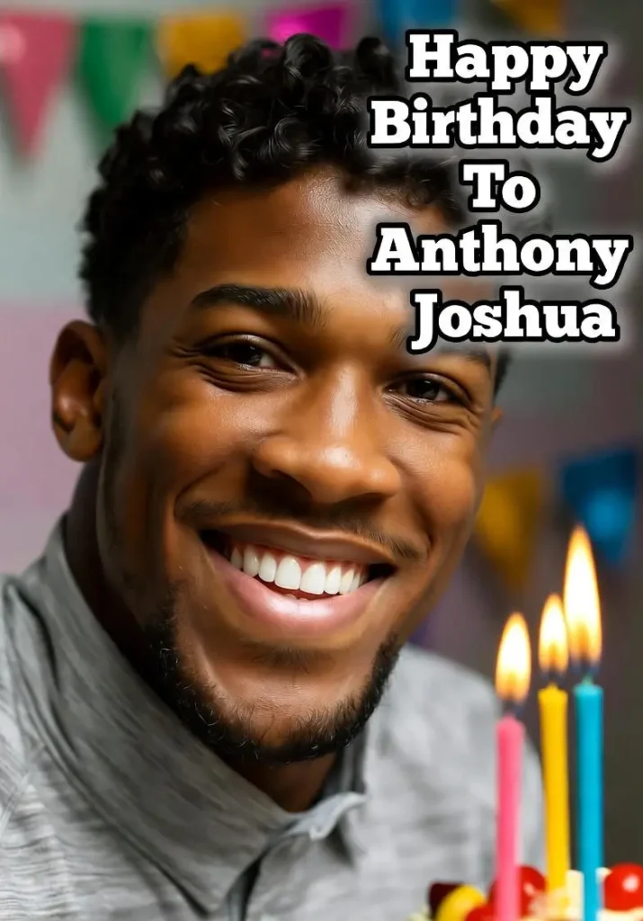 Birthday of Anthony Joshua