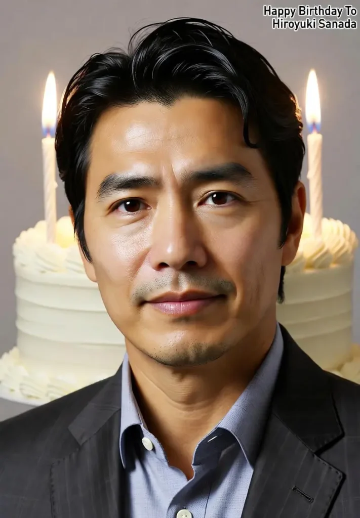 Birthday of Hiroyuki Sanada