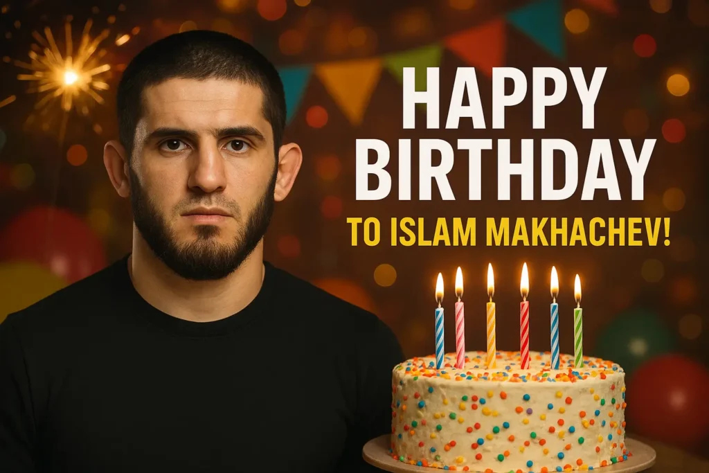 Birthday of Islam Makhachev
