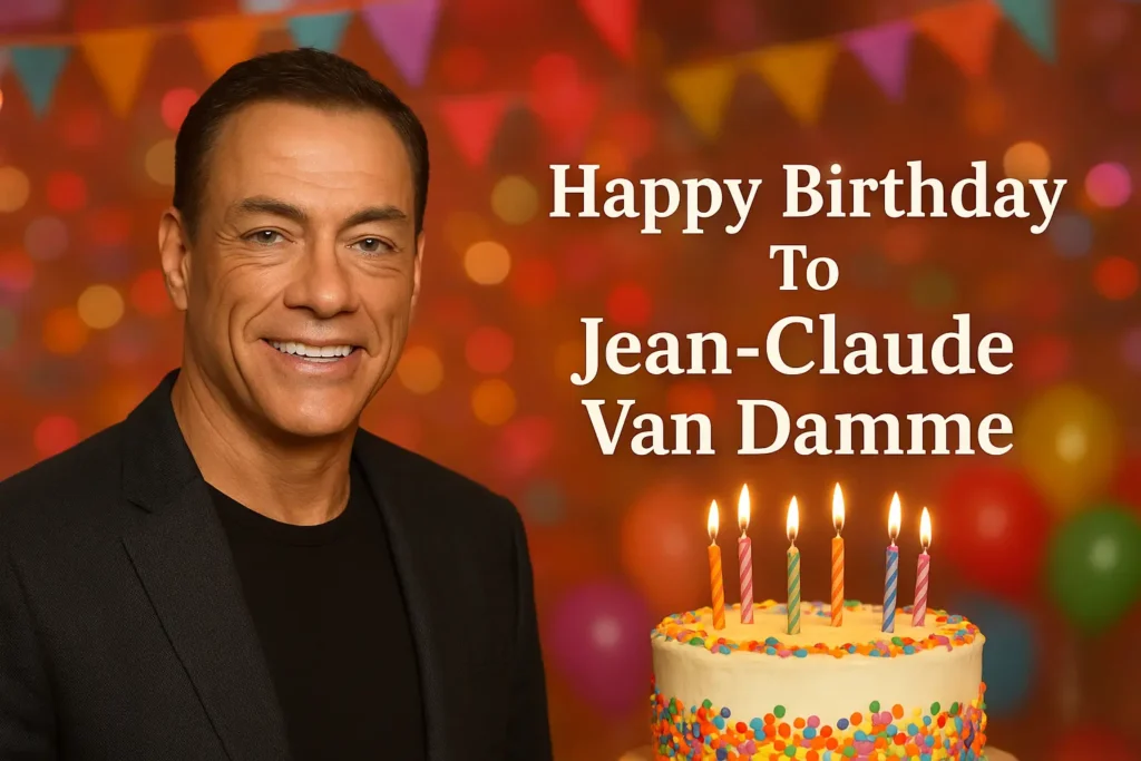 Birthday Wishes & Messages for Jean-Claude Van Damme