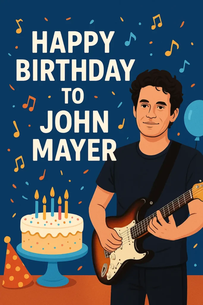 Birthday of John Mayer