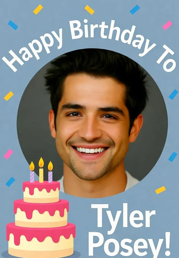 Birthday of Tyler Posey