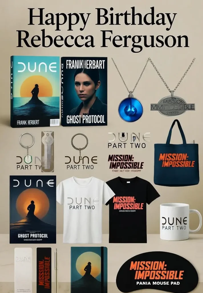 Choose Send the Perfect Gift for Rebecca Ferguson
