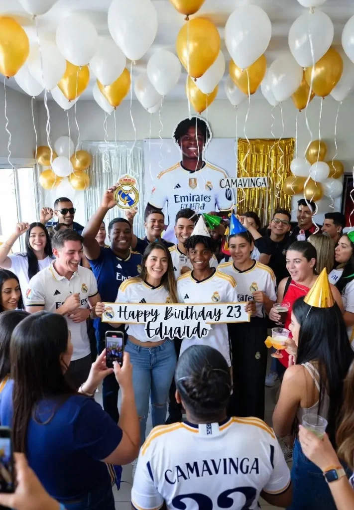 Arrange a Fan Party for Eduardo Camavinga