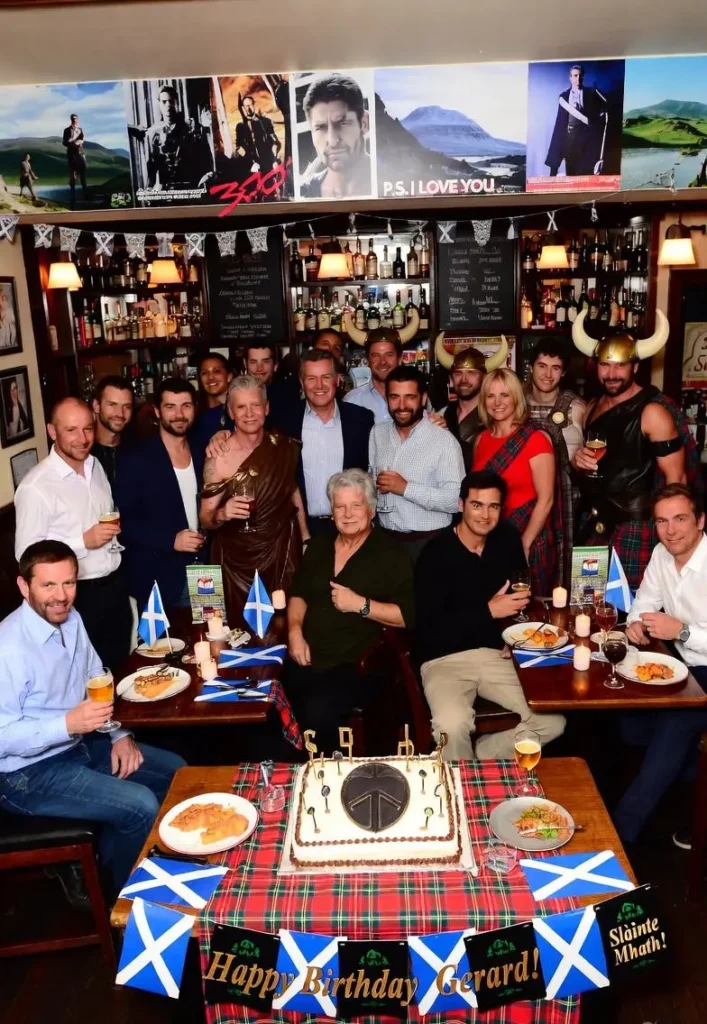 Arrange a Fan Party for Gerard Butler