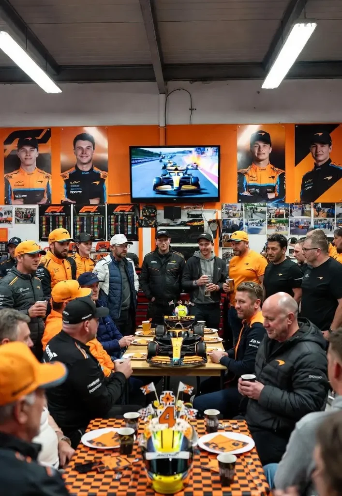 Arrange a Fan Party for Lando Norris