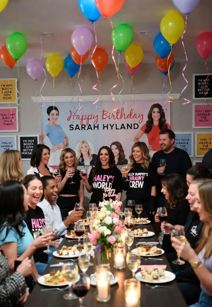 Arrange a Fan Party for Sarah Hyland
