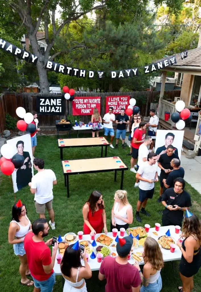Arrange a Fan Party for Zane Hijazi