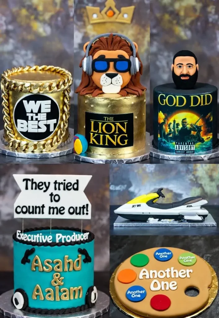 Birthday Cake Ideas for DJ Khaled