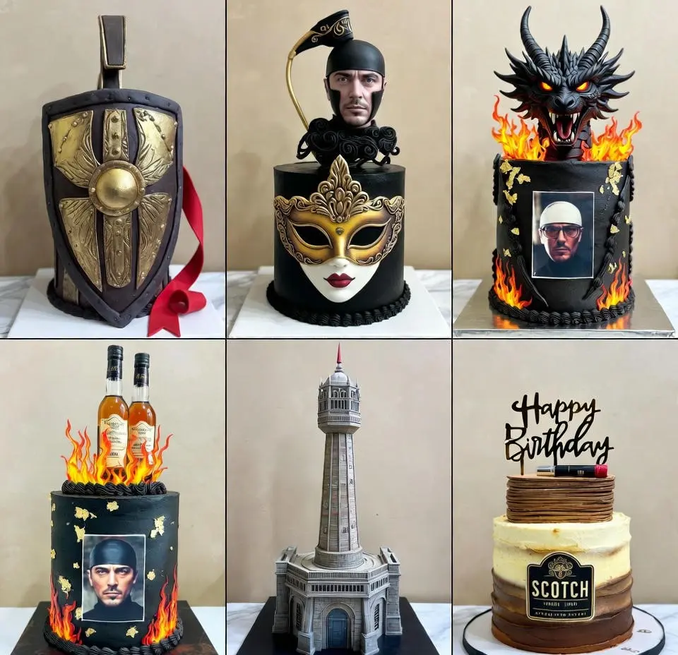Birthday Cake Ideas for Gerard Butler