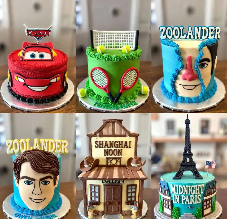 Birthday Cake Ideas for Owen Wilson