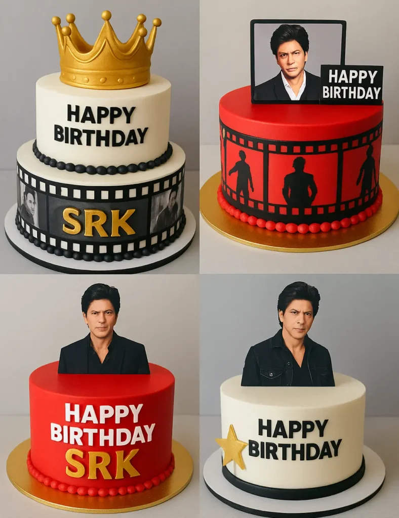Birthday Cake Ideas for Shah Rukh Khan
