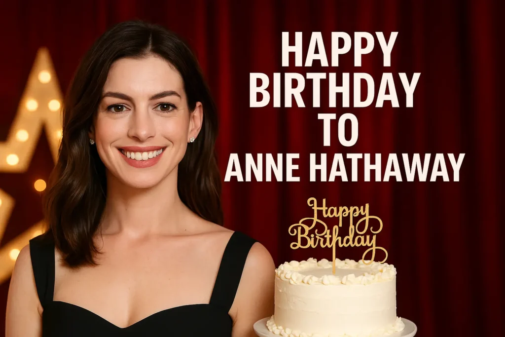 Birthday Wishes Messages for Anne Hathaway