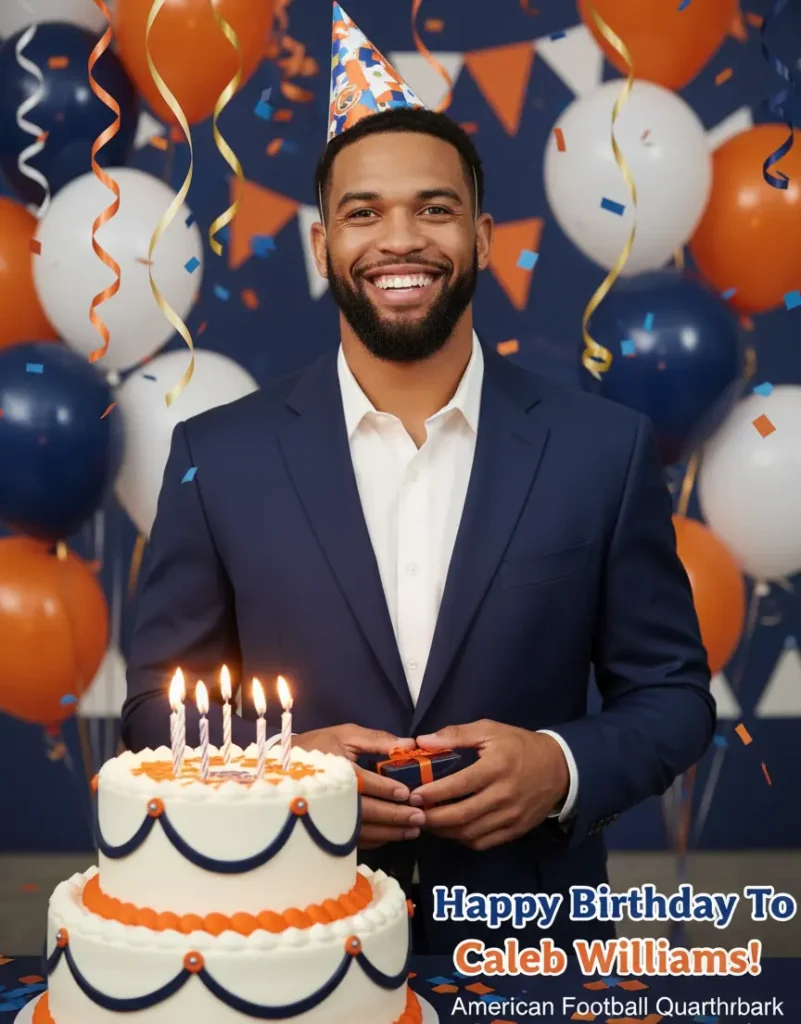 Birthday Wishes Messages for Caleb Williams