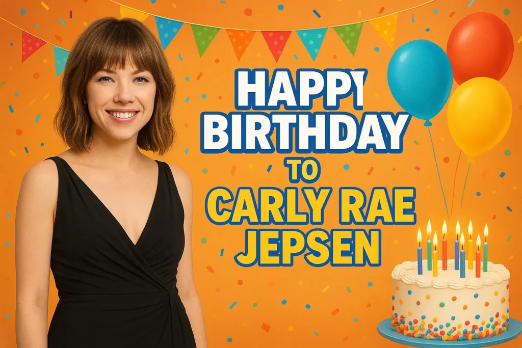 Birthday Wishes Messages for Carly Rae Jepsen