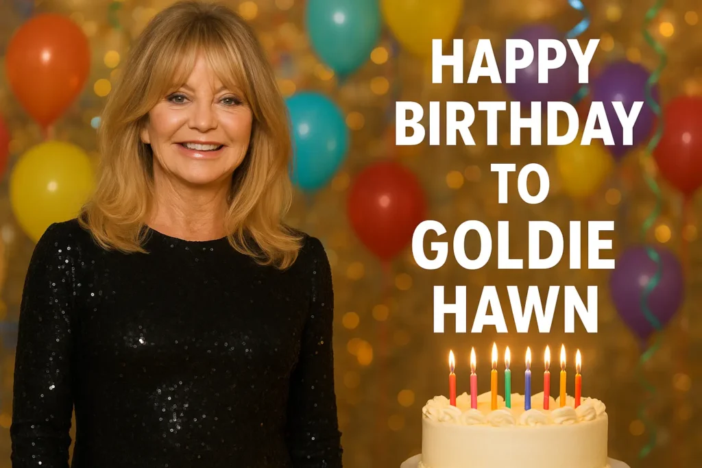 Birthday Wishes Messages for Goldie Hawn
