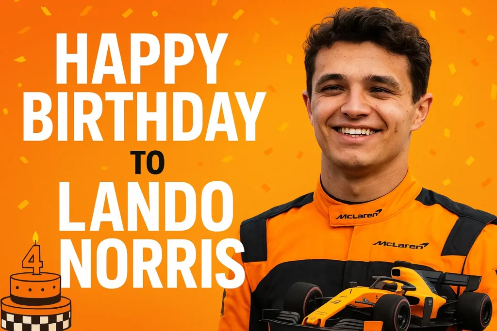 Birthday Wishes Messages for Lando Norris