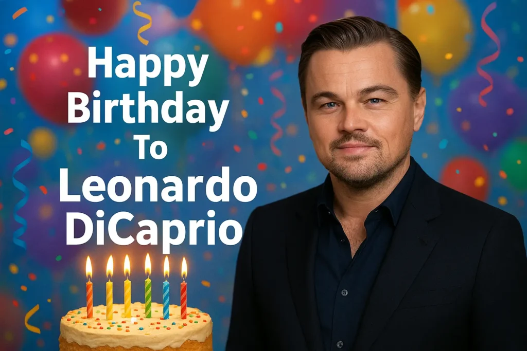 Birthday Wishes Messages for Leonardo DiCaprio