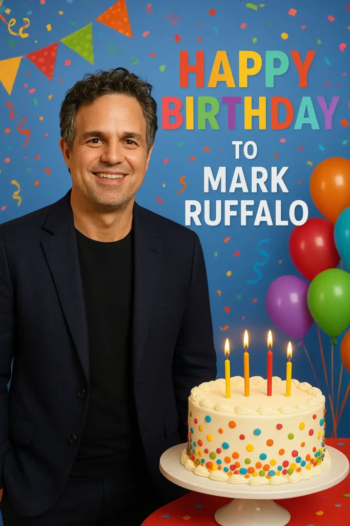 Birthday Wishes Messages for Mark Ruffalo