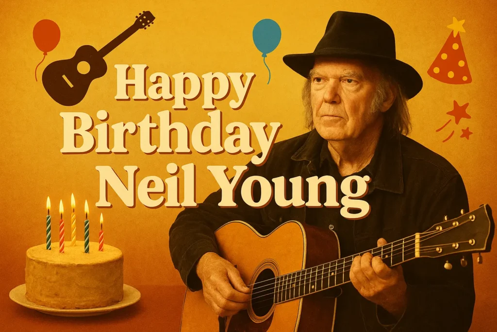 Birthday Wishes Messages for Neil Young