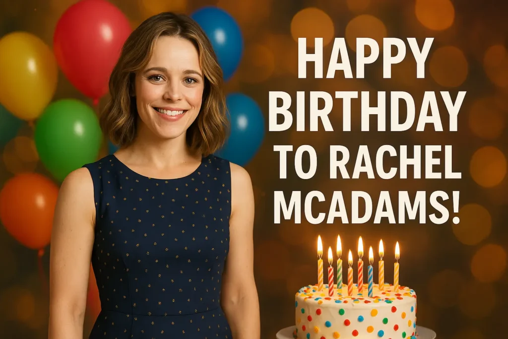 Birthday Wishes Messages for Rachel McAdams