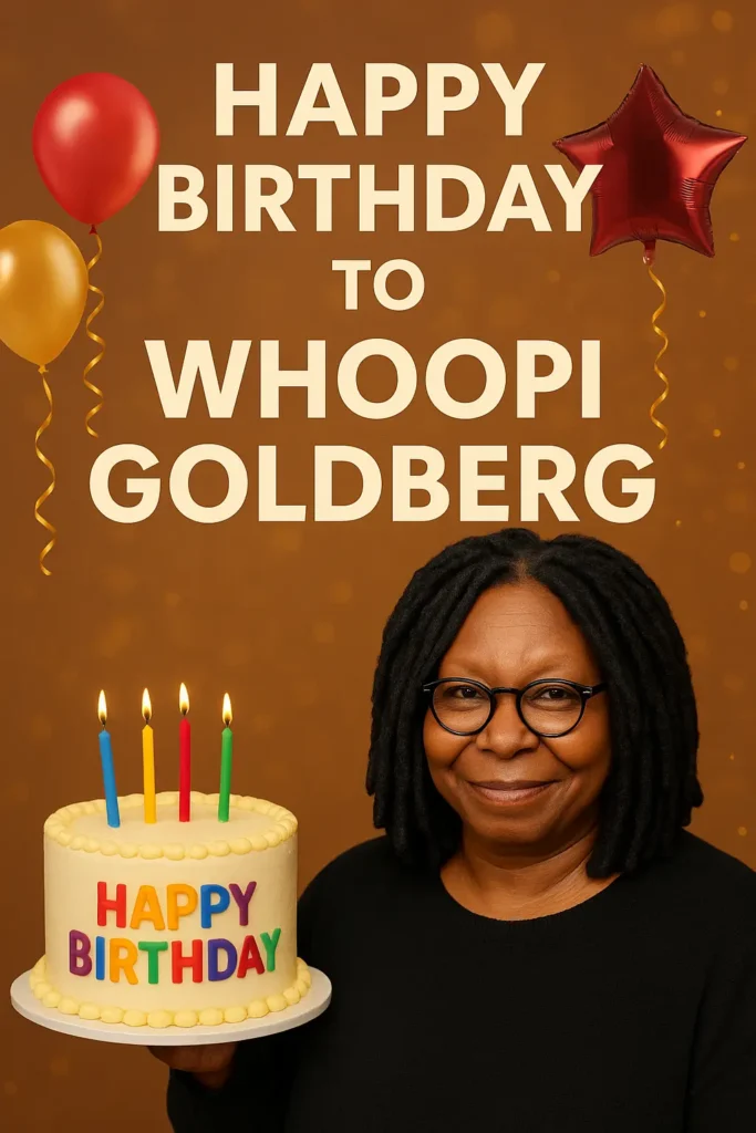 Birthday Wishes Messages for Whoopi Goldberg